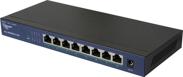Immagine prodotto Allnet Switch non gestito 8 porte 2.5GBit - 8x LAN - Senza ventola - "ALL-SG8008-2.5G" (8 Porti)