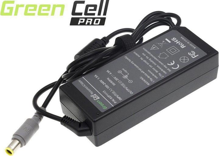 Actual product image GreenCell PRO Charger AC Adapter for Lenovo ThinkPad T410 T420 T510 T520 T530 T60 T61 R60 (90 W)