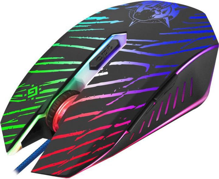 Image du produit Defender Gaming, filaire, optique GM-590L DARK AGENT 12800dpi 6P Souris de jeu rétroéclairée (Filaire)