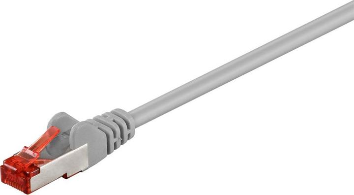 Immagine prodotto Dönges Cavo patch Cat. 6, 2x RJ45 con S/FTP, 25 m, grigio (25 m)