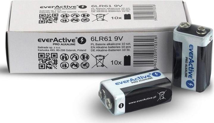 Produktbild Everactive Alkaline batteries Pro LR6 AA - shrink pack - 10 - Batterie (10 Stk., AA, 650 mAh)