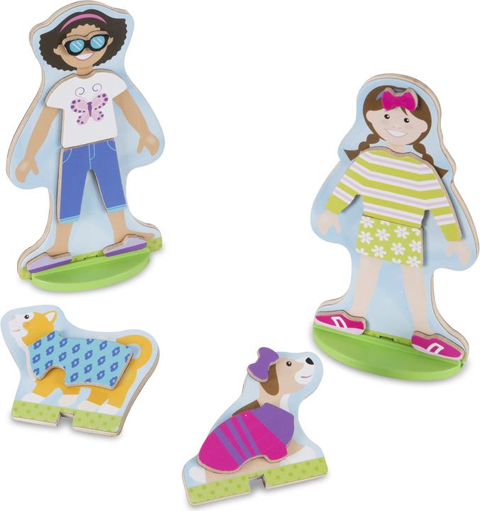 Actual product image Melissa & Doug Magnetic Dress Up - Friends and Pets (78 x)