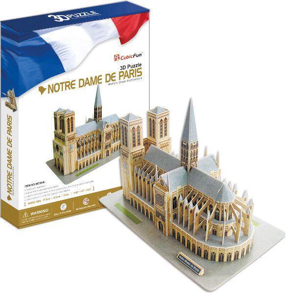 Produktbild Cubicfun 3D Puzzle Notre Dame (Licht) (149 Teile)