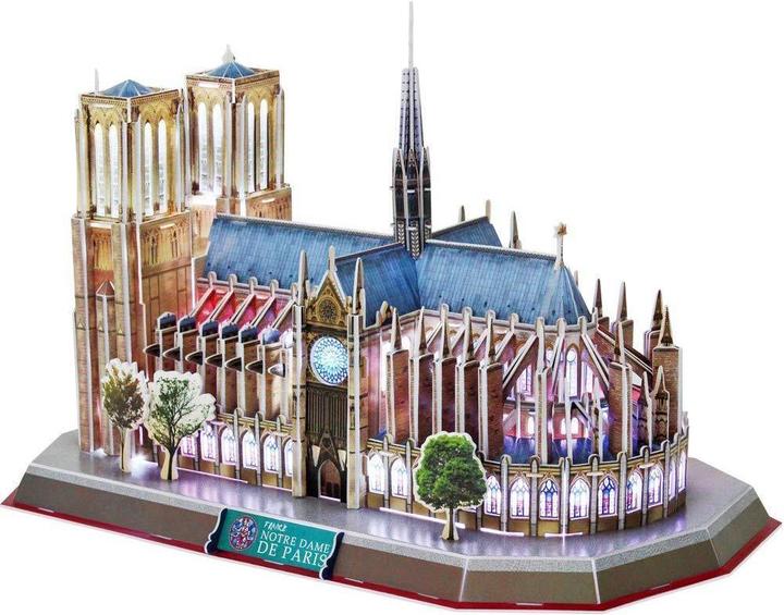 Produktbild Cubicfun 3D Puzzle Notre Dame (Licht) (149 Teile)