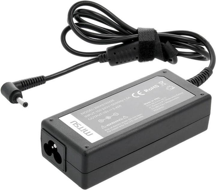 Actual product image Mitsu notebook charger 19v 2.1a 2.5x0.7 - asus (65 W)