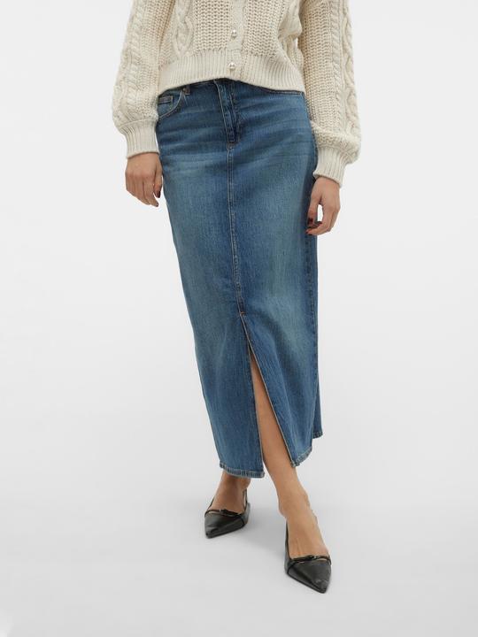 Immagine prodotto Vero Moda VMTESSA Hohe Taille Langer Rock Jeansrock (M)