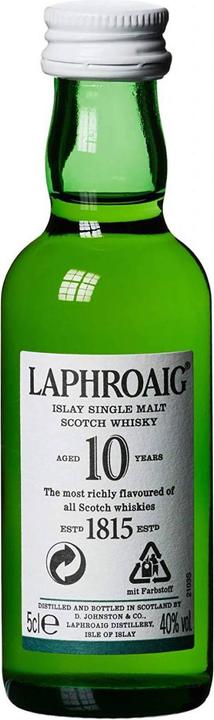 Produktbild Laphroaig 10 Years (Single Malt, Scotch Whisky, 1 x 5 cl)