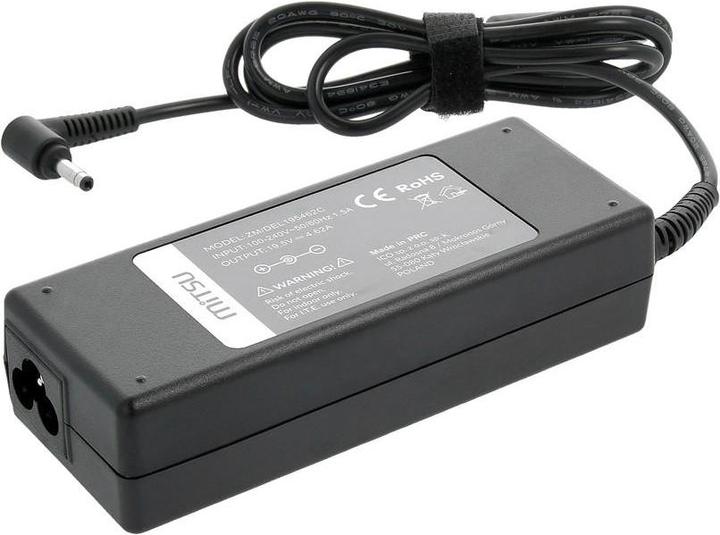 Immagine prodotto Mitsu caricabatterie per notebook 19,5v 4,62a 4,0x1,7 - dell (90 W)