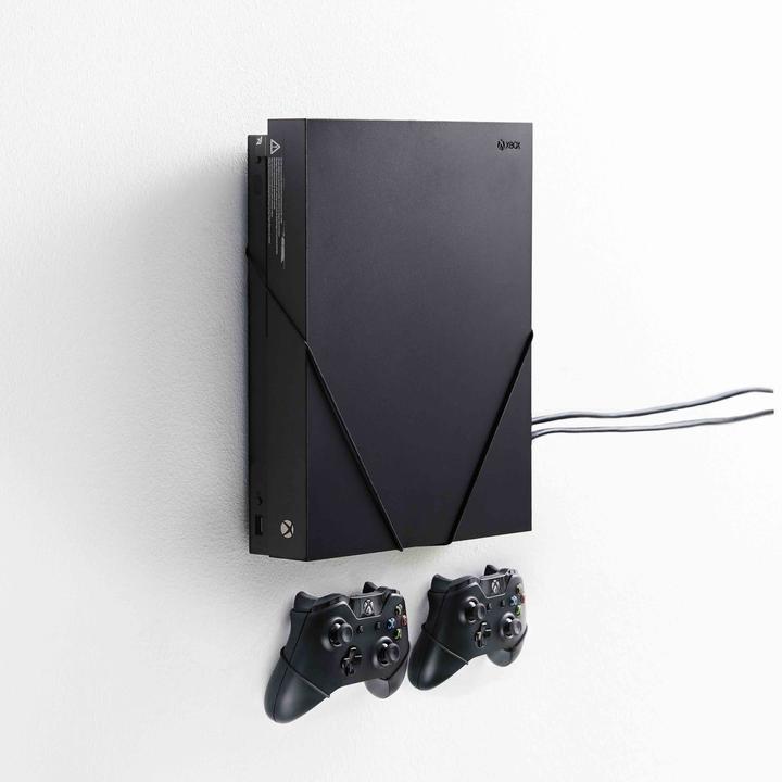 Actual product image Floating Grip Xbox One X Wall Mount - Bundle (Xbox One X)