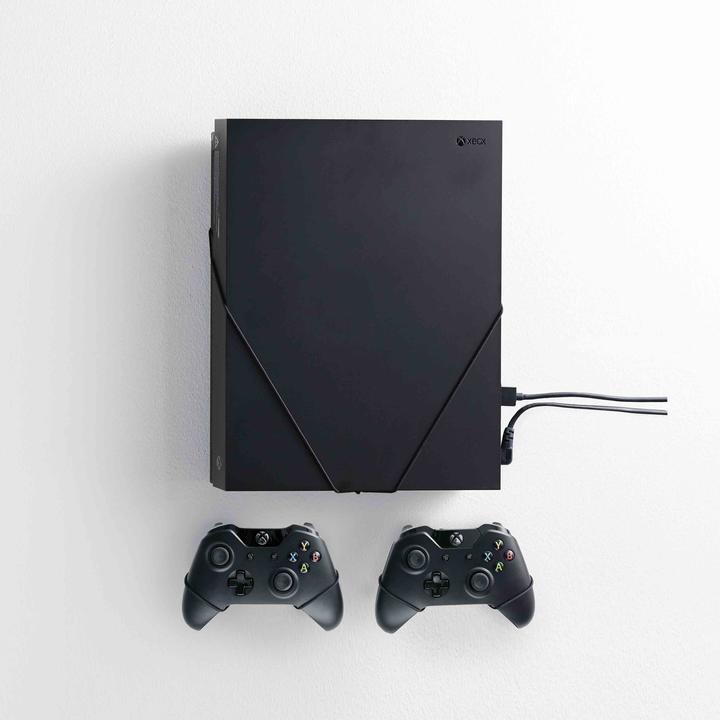 Actual product image Floating Grip Xbox One X Wall Mount - Bundle (Xbox One X)