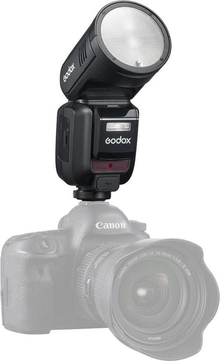 Actual product image Godox Speedlite V100 C (Plug-on flash, Canon)