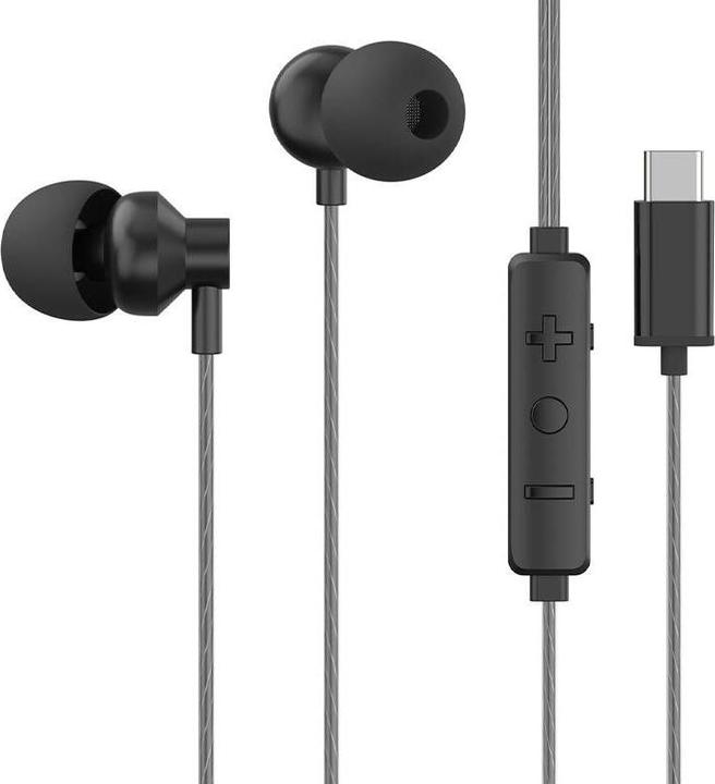 HP DHH-1127 Wired earphones (black) (Cable)