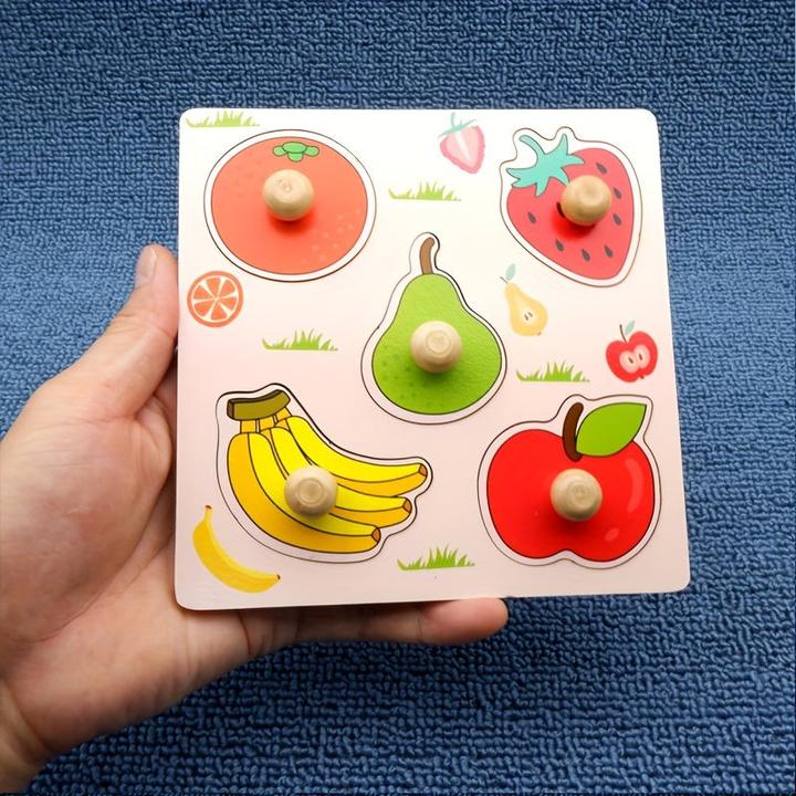 Actual product image Activity Board Children's, 3D wooden puzzle toy, children's early childhood education, cognitive