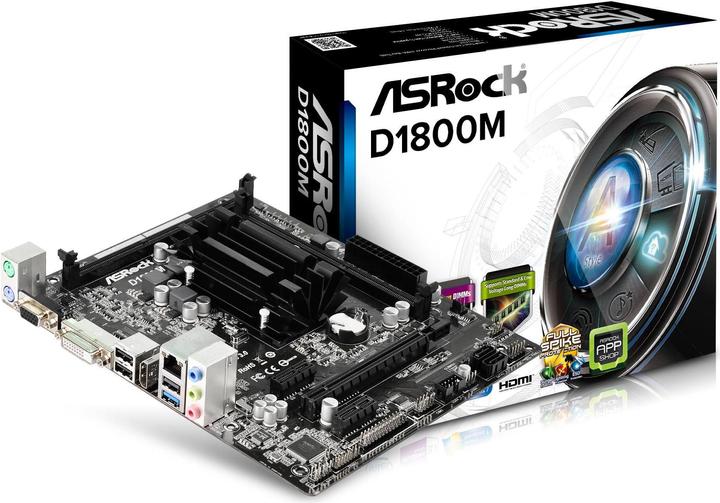 Image du produit AsRock D1800M (mATX)
