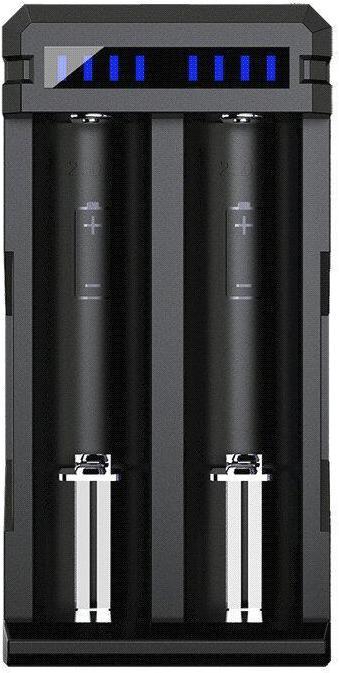 Actual product image Xtar SC2 Quick charger 3 A, Micro USB, Li-Ion, 2 slot (1 pcs., AAA, Battery + charger)