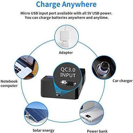 Actual product image Xtar SC2 Quick charger 3 A, Micro USB, Li-Ion, 2 slot (1 pcs., AAA, Battery + charger)