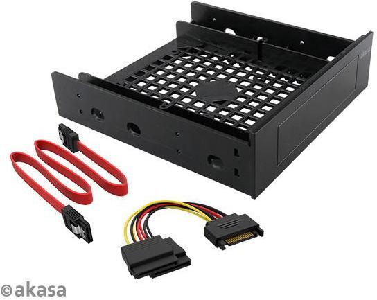 Actual product image Akasa mounting frame 13,30cm (5,25") to 2,5/3.5", SSD/HDD adapter