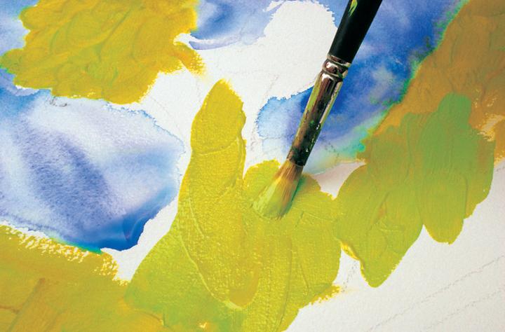 Immagine prodotto Caran d'Ache Gouache Studio Tabletten Metallschachtel (Multicolore, Verde, Verde lime)