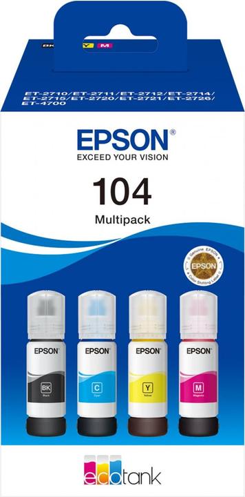 Epson 104 Multipack (M, Y, C, BK)