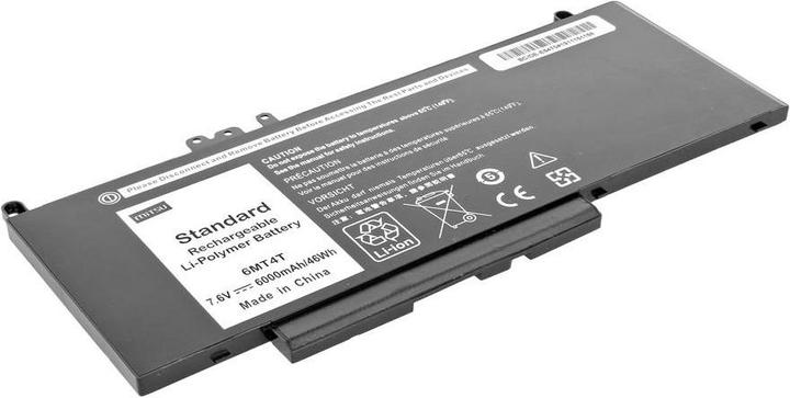 Image du produit Mitsu BATTERY BC/DE-E5470 (DELL 6000 MAH 46 WH) - Batterie (4 cellules, 6000 mAh)