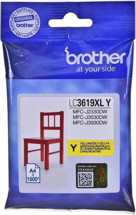 Produktbild Brother LC3619XL Ink Cartridge Yellow - Original - Tintenpatrone (Y)