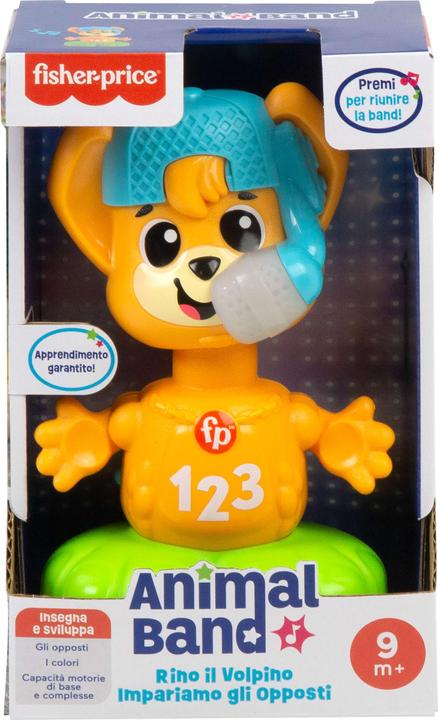 Actual product image Fisher-Price Beat Bande Spring & Sing Fuchs Bruno (I) (Italian)