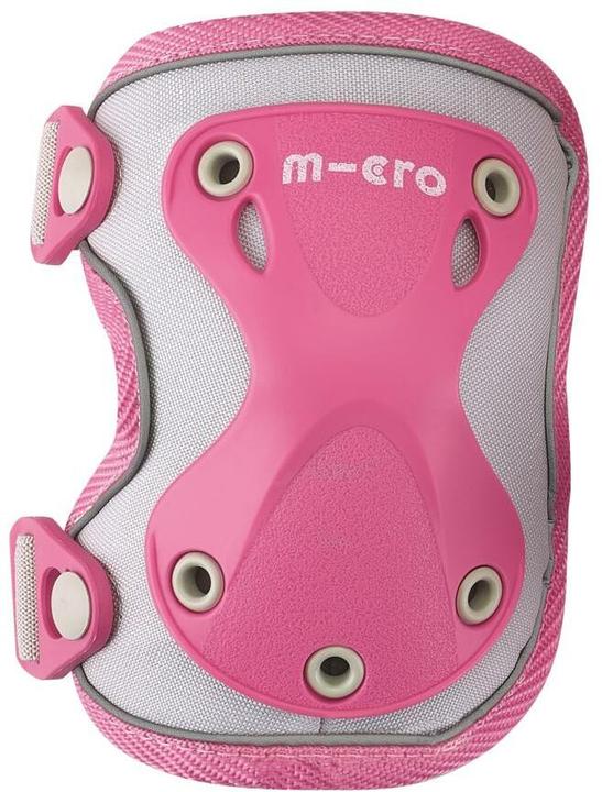 Produktbild Micro Knie-/ Ellbogenschoner reflektiv Pink M (M, Knieschoner, Ellbogenschoner, Paar)