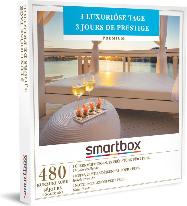 Actual product image Smartbox 3 jours de prestige (2 pers.)