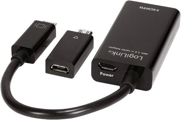 Image du produit LogiLink Adaptateur vidéo externe (USB, 18.10 cm)