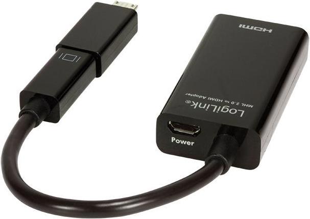 Image du produit LogiLink Adaptateur vidéo externe (USB, 18.10 cm)