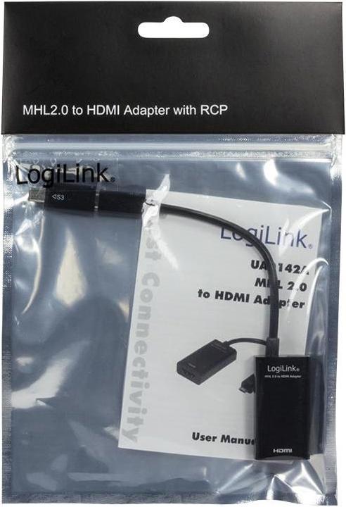 Image du produit LogiLink Adaptateur vidéo externe (USB, 18.10 cm)