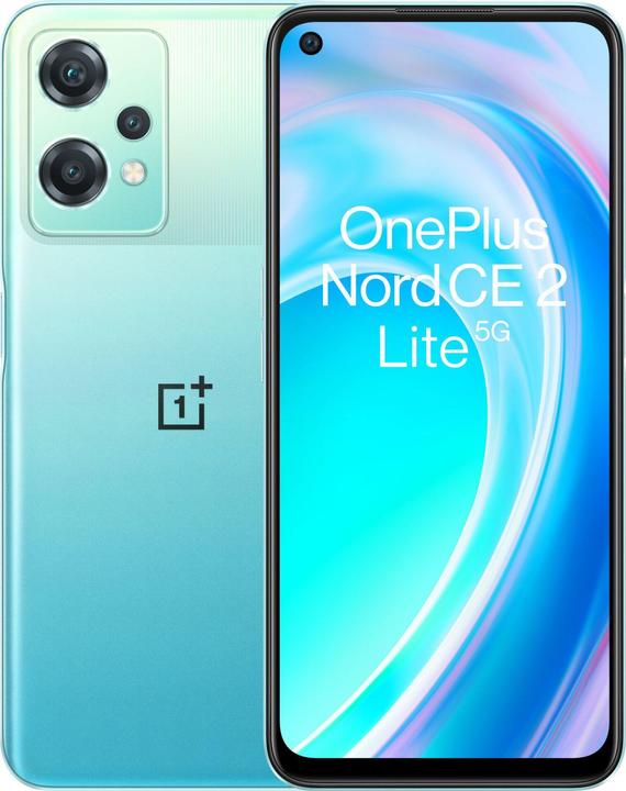 OnePlus Nord CE 2 Lite 5G (128 Go, Marée bleue, 6.59", Double SIM, 64 Mpx, 5G)