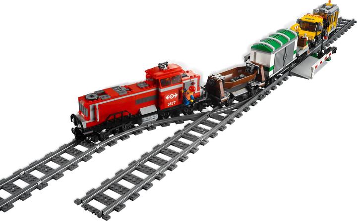Immagine prodotto LEGO Güterzug mit Diesellokomotive (3677, LEGO City)