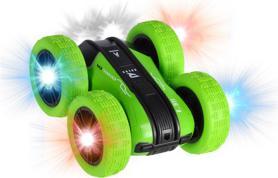 Actual product image Rapid wheels Radio-controlled flipover car green