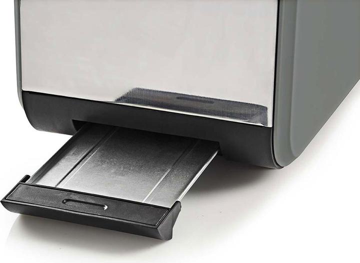 Produktbild Nedis Toaster Soft Touch Serie 2 Steckplätze Bräunungsstufen: 6 Auftaufunktion Grau