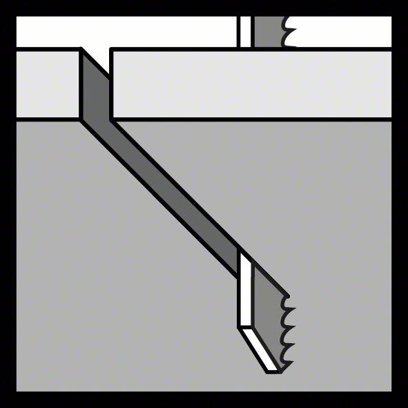 Produktbild Bosch Professional Zubehör Stichsägeblatt T 234 X Progressor for Wood, 3er-Pack