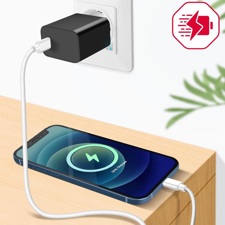 Produktbild Maxlife USB C – Lightning (1 m, USB 2.0, 20 W)