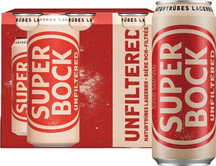 Actual product image Super Bock Unfiltered (6 x 50 cl)