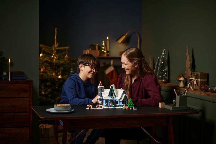 Actual product image LEGO Visit of Santa Claus (10293, LEGO Creator Expert, LEGO Rare Sets)