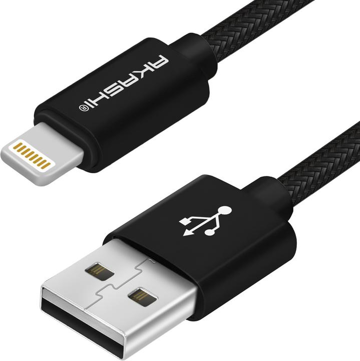 Akashi Lightning / USB Ladekabel (1 m)