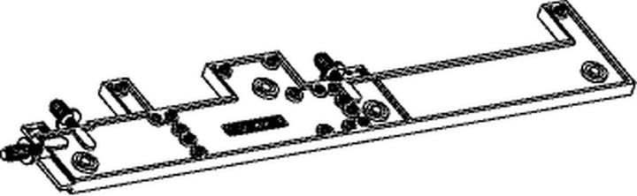 Image du produit Geze Gabarit de perçage (Porte de chambre, Porte d'entrée, Porte en bois, Porte-fenêtre)