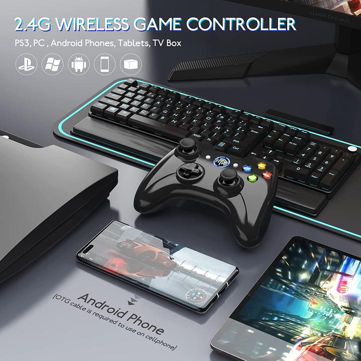 Actual product image EasySMX Kc-8236-bla (Switch, Android, PC, Steam Machine, PS3)