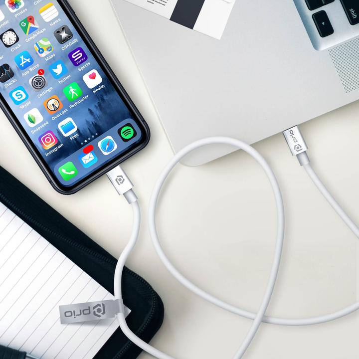 Image du produit prio Câble de chargement USB-C vers Lightning (1 m, USB 4.0)