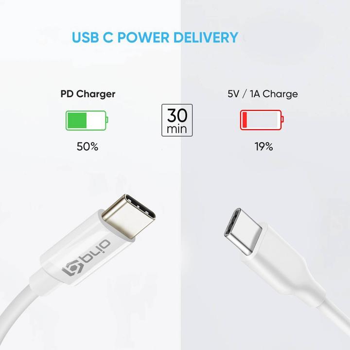 Image du produit prio Câble de chargement USB-C vers Lightning (1 m, USB 4.0)