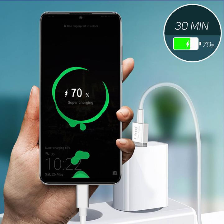 Actual product image LinQ USB-C 5A Supercharge Cable (1 m, USB 3.2 Gen 1)