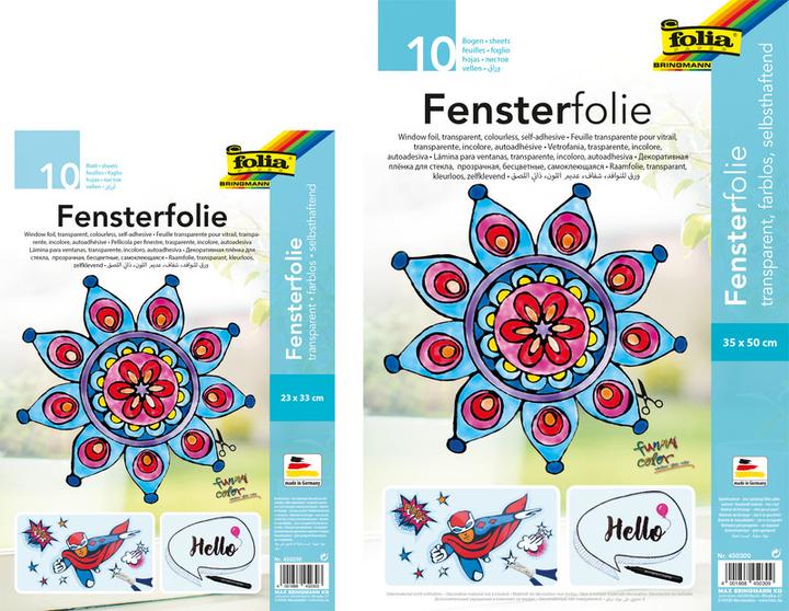 Actual product image Folia Window film (23 x 33 cm)