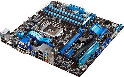 Produktbild ASUS P8z77-M (LGA 1155, Intel Z77, mATX)