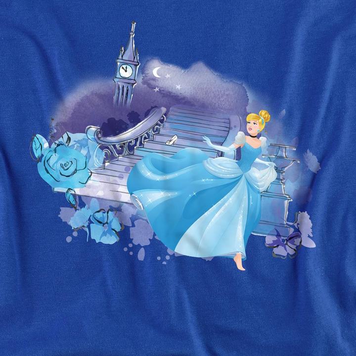 Actual product image Cinderella Unisex Adult Staircase T-Shirt (L)