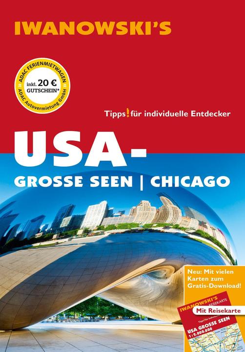 Immagine prodotto USA-Grosse Seen / Chicago - Reiseführer von (Tedesco, Dirk Kruse-Etzbach, 2022)