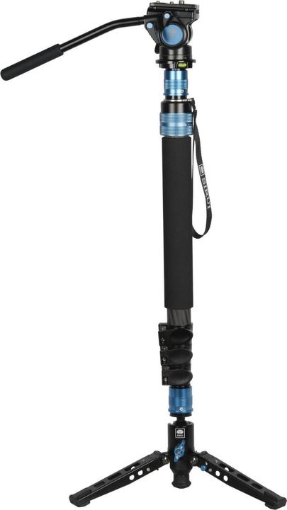 Produktbild Sirui P-424FS + VA5 Carbon Einbeinstativ 168 cm mit Standspinne + Videoneiger (Metall, Carbon)